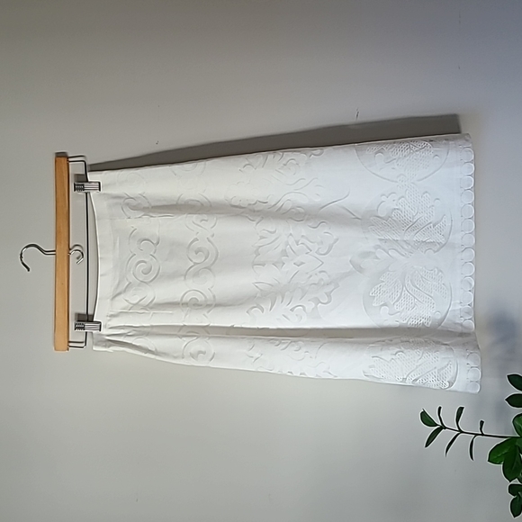 J. Crew White Lace Midi Skirt - Picture 6 of 11